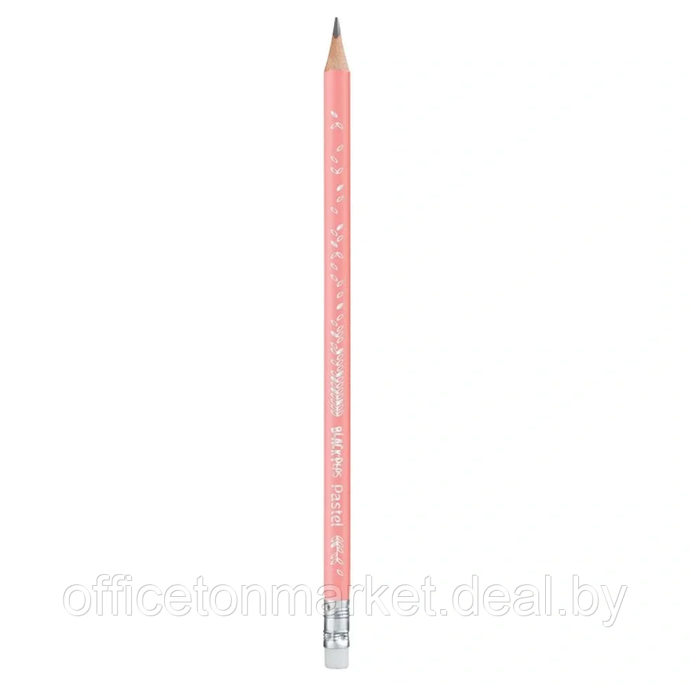 Набор карандашей простых Maped "Pastel", HB, с ластиком, блистер - фото 4 - id-p137124380