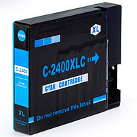 Картриджи совместимые PGI-2400 для Canon MAXIFY IB4040, MB5040, MB5340, MB5440 [SM] (Синий PGI-2400XLC)