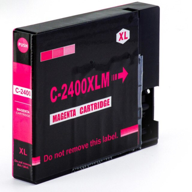 Картриджи совместимые PGI-2400 для Canon MAXIFY IB4040, MB5040, MB5340, MB5440 [SM] (Пурпурный PGI-2400XLM) - фото 1 - id-p209987663