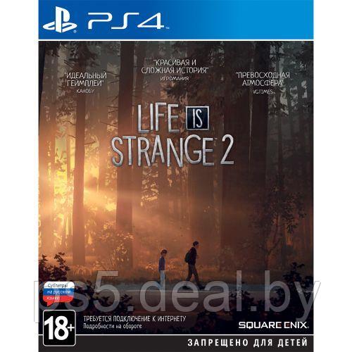 PS4 Уценённый диск обменный фонд Игра Life is Strange 2 для PlayStation 4 \ Life is Strange 2 PS4 - фото 1 - id-p209987880