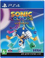 PS4 Уценённый диск обменный фонд Sonic Colours PS4 \ Игра Sonic Colours Ultimate для PlayStation 4