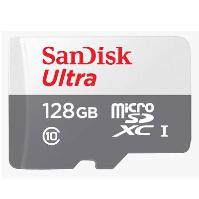 Карта SanDisk Ultra microSDHC/microSDXC UHS-I 128GB - фото 1 - id-p209999365