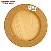 Планшет круглый деревянный фанера d-30 х 2 см, сосна, Calligrata, фото 2