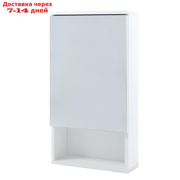 Зеркало-шкаф Вега 5502 белое, 55 х 13,6 х 70 см - фото 2 - id-p209933473