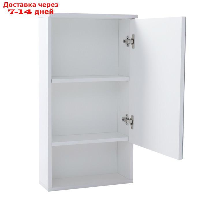 Зеркало-шкаф Вега 5502 белое, 55 х 13,6 х 70 см - фото 3 - id-p209933473