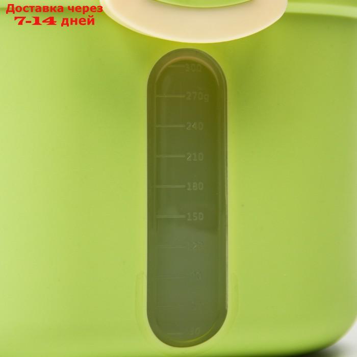 Контейнер для хранения детского питания "Корона", 360 гр., цвет зеленый - фото 2 - id-p209296424