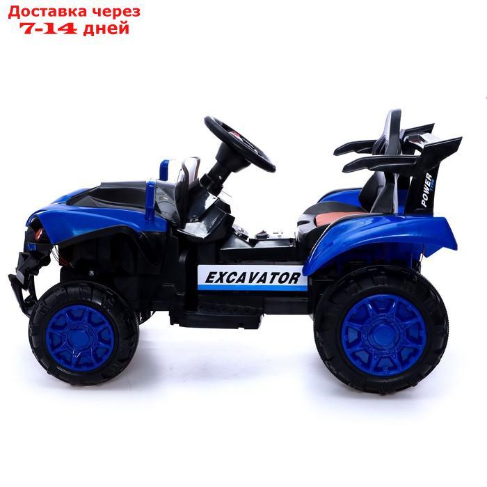Электромобиль "Квадроцикл", радиоуправление, 2 мотора, цвет синий - фото 2 - id-p209934667