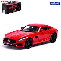 Машина металлическая MERCEDES-AMG GT S, 1:32, открываются двери, инерция, цвет красный