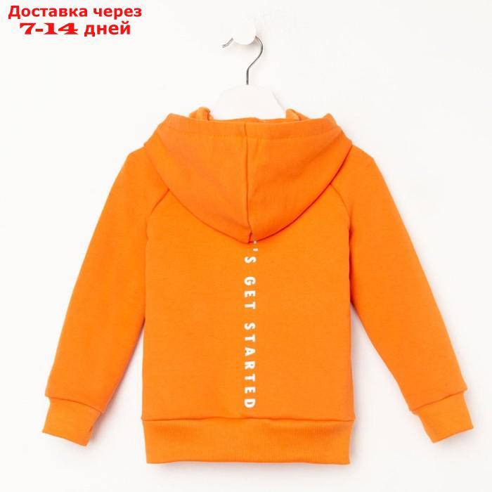 Толстовка детская KAFTAN "Trendy" р.30 (98-104), оранжевый - фото 2 - id-p209303321