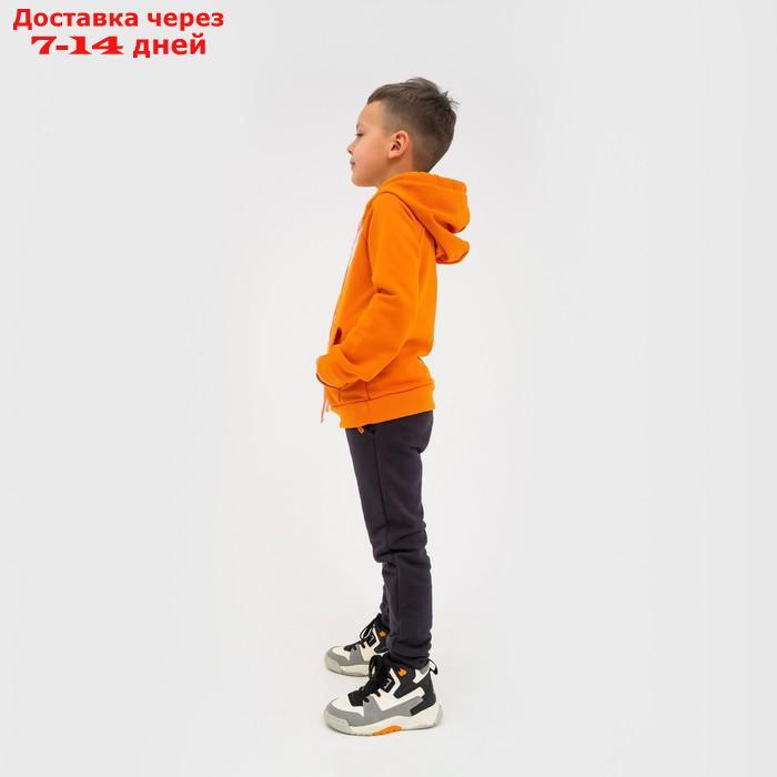 Толстовка детская KAFTAN "Trendy" р.30 (98-104), оранжевый - фото 3 - id-p209303321