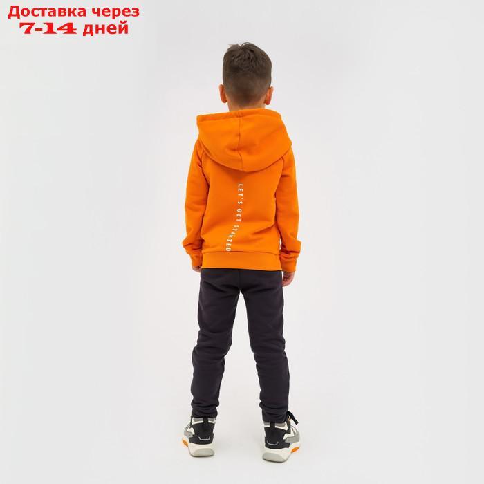 Толстовка детская KAFTAN "Trendy" р.30 (98-104), оранжевый - фото 5 - id-p209303321