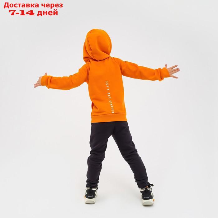 Толстовка детская KAFTAN "Trendy" р.30 (98-104), оранжевый - фото 7 - id-p209303321