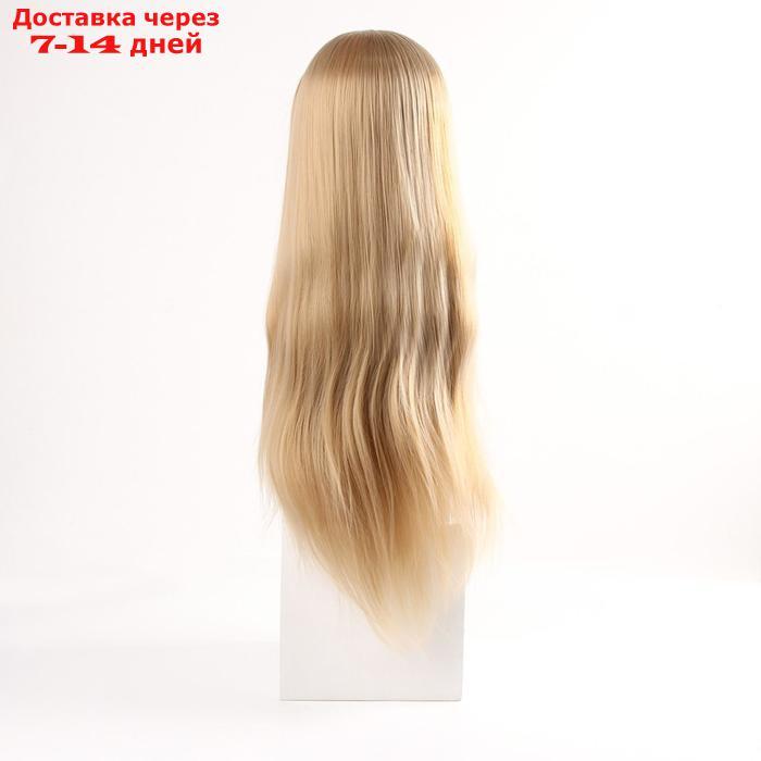 Голова учебная, искусственный волос, 55-60 см, без штатива, цвет блонд - фото 2 - id-p209935190