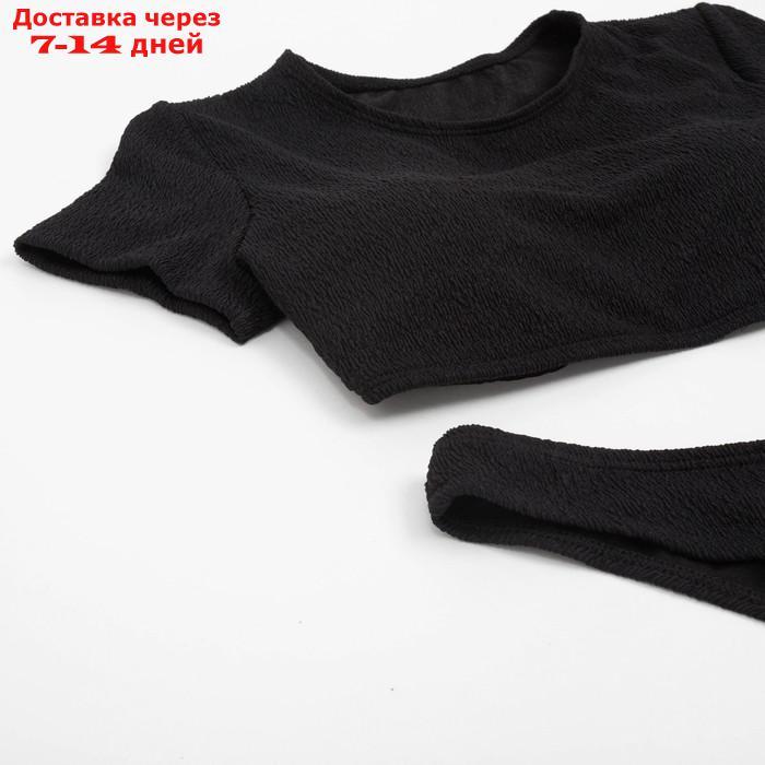 Купальный костюм раздельный MINAKU с топом цв.чёрный, р-р 48 - фото 10 - id-p209935235