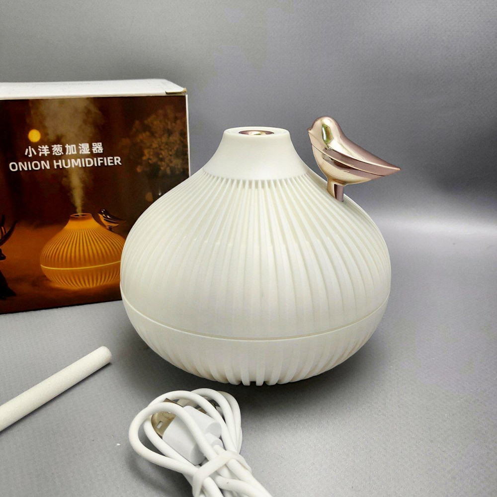Увлажнитель (аромадиффузор) воздуха "Птичка" Onion Humidifier с функцией ночника 300 ml - фото 6 - id-p210011518