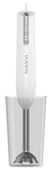 Погружной домашний блендер ручной MAXVI HB621S белый - фото 2 - id-p210011456