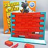 Легендарная логическая настольная игра "Кошка на стене" (шпателем выдвигать кирпичики и не уронить кошку), фото 4