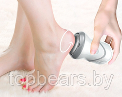 Аппарат по уходу за кожей стоп Wireless Portable Foot Sharpener S161 (2 режима работы, 3 насадки) / Пемза