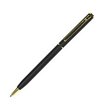 Ручка шариковая металлическая SLIM Gold, фото 3