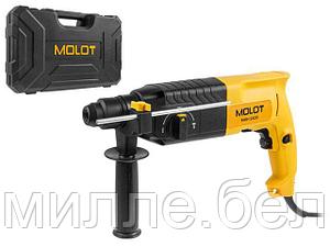 Перфоратор MOLOT MRH 2426 в чем. 650 Вт, 2.6 Дж, 24 мм. (3 реж., патрон SDS-plus)