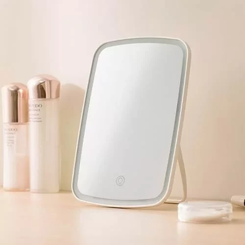 Зеркало для макияжа со светодиодной подсветкой и сенсорным управлением Tri-color LED Makeup Mirror XW-088 - фото 3 - id-p210013774