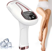 Домашний кварцевый фотоэпилятор для женщин с охлаждением IPL HAIR REMOVAL (автоматический и ручной режимы)