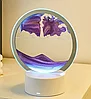 Лампа- ночник "Зыбучий песок" с 3D эффектом Desk Lamp (RGB -подсветка, 7 цветов) / Песочная картина, фото 8