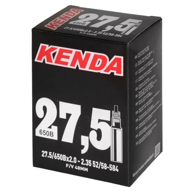 Камера KENDA 27.5'' 27.5/650Bx2.0 - 2.35 52/58-584 F/V 48 мм - фото 1 - id-p210019343