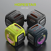 Портативная Bluetooth колонка Hopestar Party One, 80 Вт, 2 микрофона