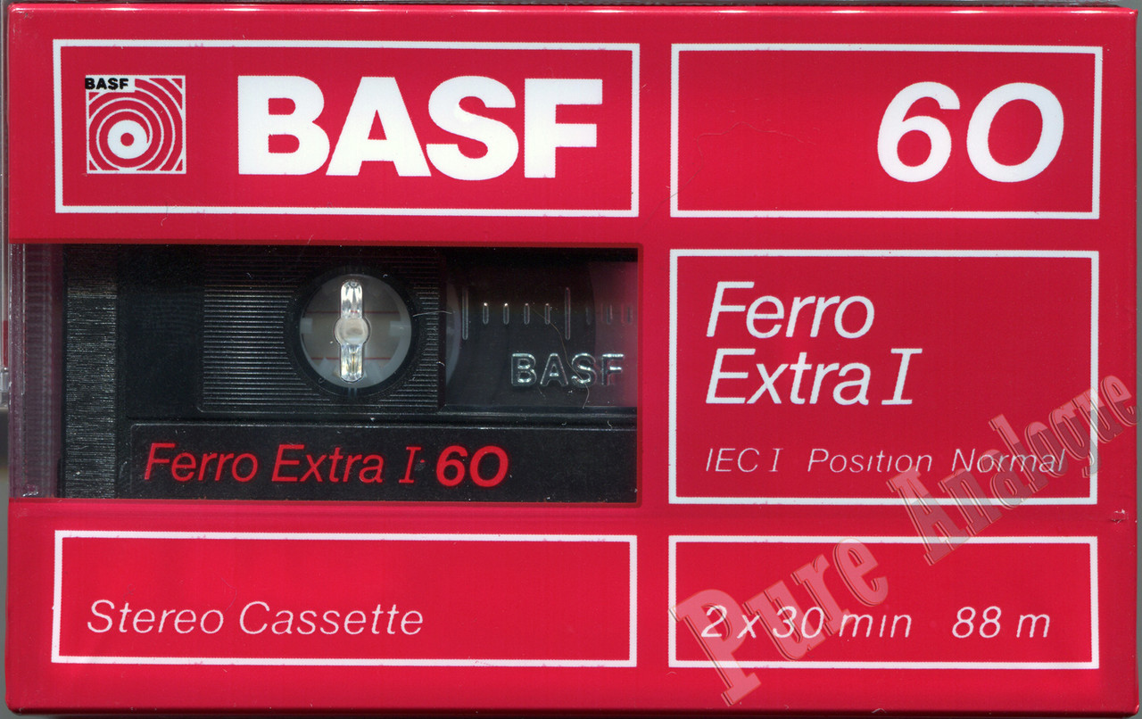 Аудиокассета BASF Ferro Extra I 60 (Made in Germany) - фото 3 - id-p161713858