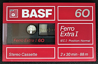 Аудиокассета BASF Ferro Extra I 60 (Made in Germany)