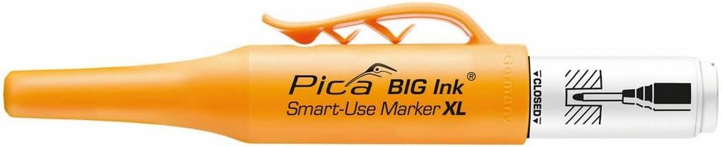 Строительный маркер для глубоких отверстий ica BIG Ink Smart-Use Marker XL, белый - фото 3 - id-p210019641