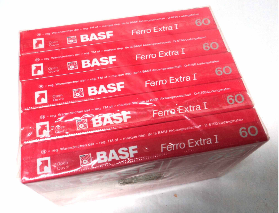 Аудиокассета BASF Ferro Extra I 60 (Made in Germany) - фото 2 - id-p161713858