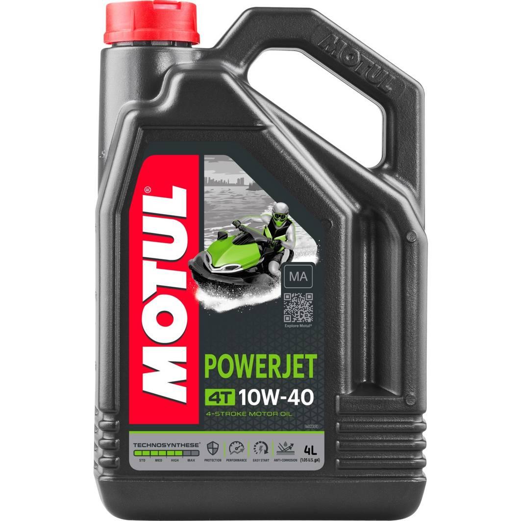 Масло моторное для гидроциклов 4-х тактное Motul POWERJET 4T 10W40 4л. - фото 1 - id-p59227445