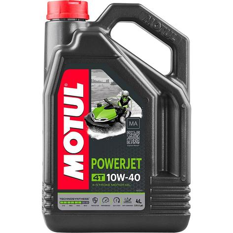 Масло моторное для гидроциклов 4-х тактное Motul POWERJET 4T 10W40 4л., фото 2