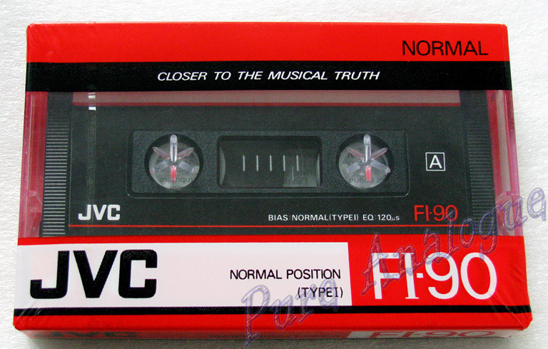 Аудиокассета JVC FI-90 (FI-90S) (Made in Korea) - фото 2 - id-p210019674