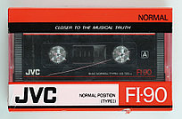 Аудиокассета JVC FI-90 (FI-90S) (Made in Korea)