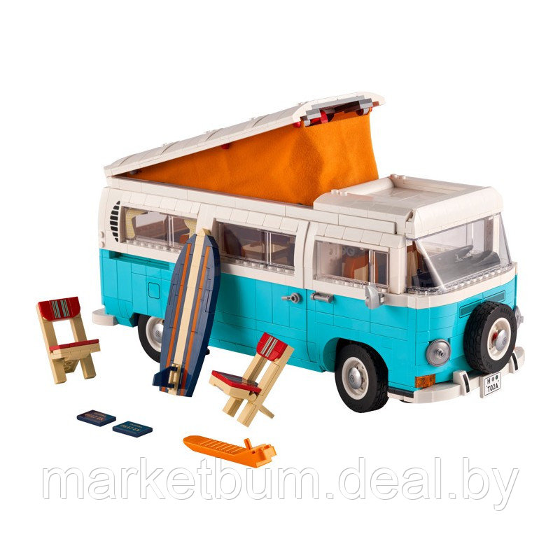 LEGO 10279 Volkswagen T2 Кемпер Ван - фото 4 - id-p210020409