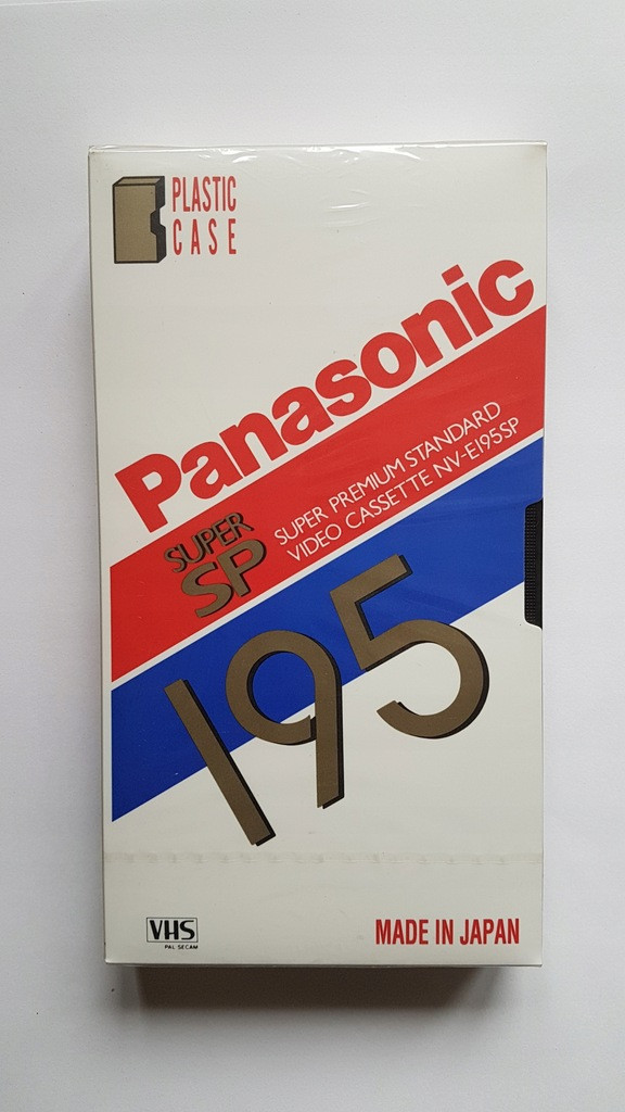 Видеокассета VHS - Panasonic 195 Super SP (NV-E195SP) (Made in Japan) - фото 1 - id-p210020349
