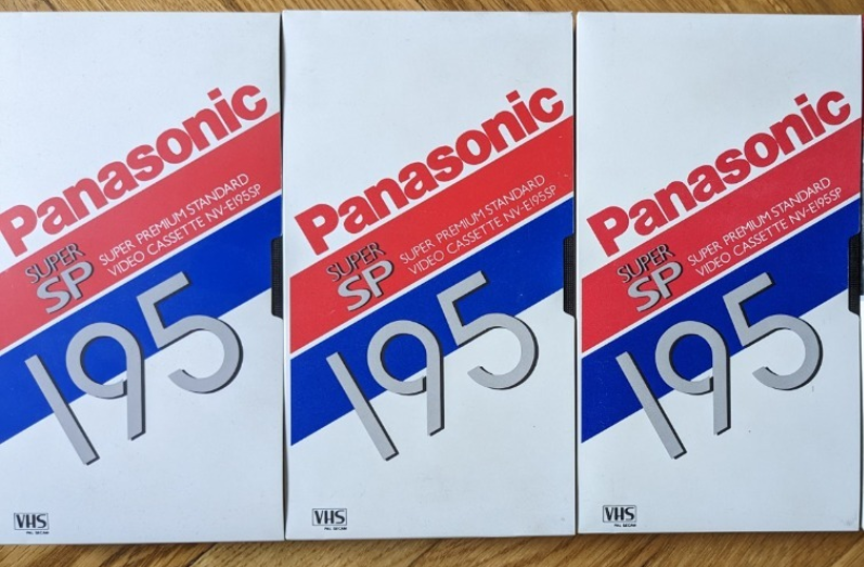 Видеокассета VHS - Panasonic 195 Super SP (NV-E195SP) (Made in Japan) - фото 3 - id-p210020349