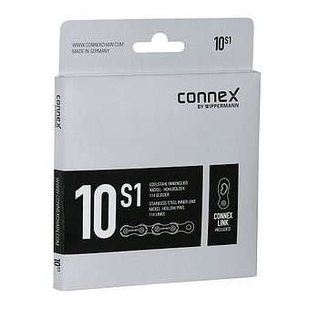 Цепь CONNEX 10s1, 10ск., серебристая