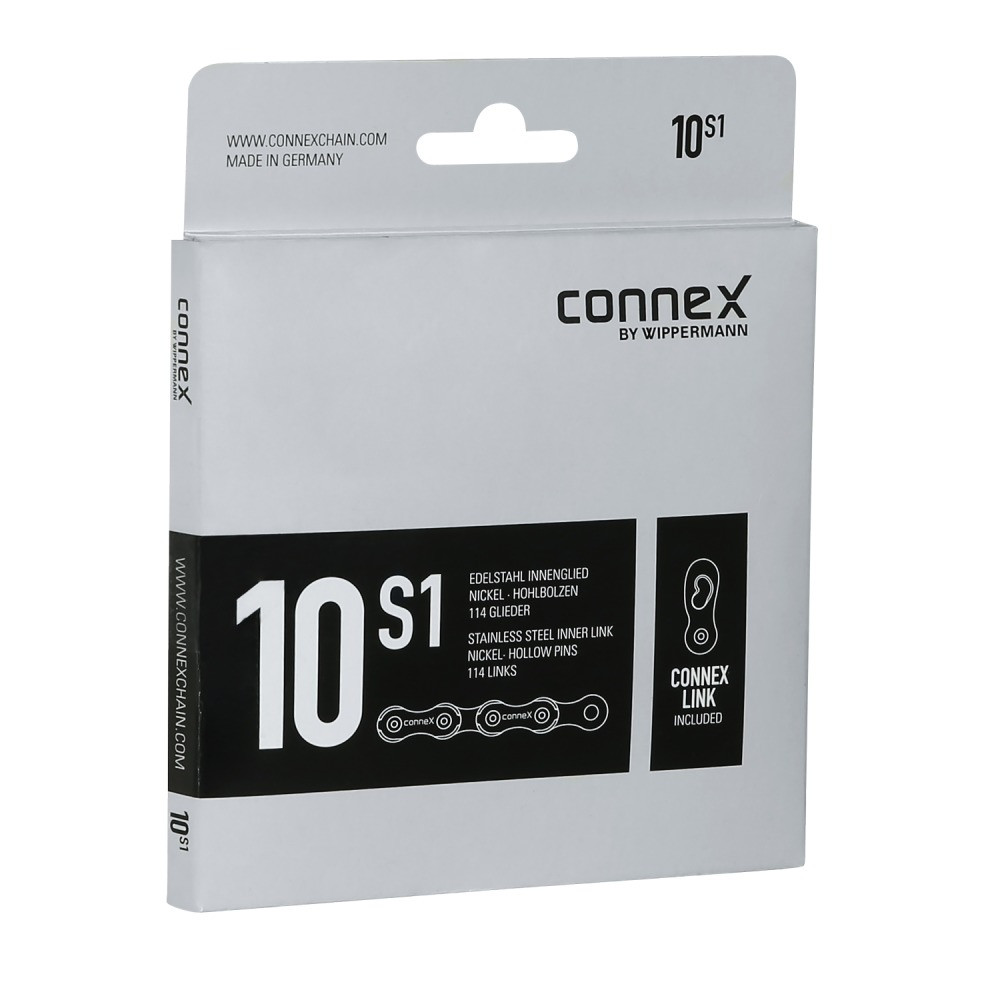 Цепь CONNEX 10s1, 10ск., серебристая - фото 1 - id-p210051620