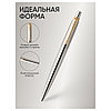 Ручка шариковая Parker Jotter Stainless Steel GT, фото 3