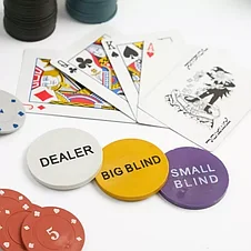 Покер, набор для игры (карты 2 колоды, фишки 200 шт.), без номинала, 60 х 90 см, фото 3