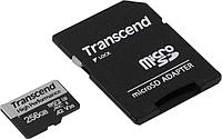 Карта памяти Transcend TS256GUSD330S 256GB microSDXC Class 10 UHS-I U3 V30 A2 R100, W85MB/s with SD adapter