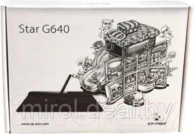 Графический планшет XP-Pen Star G640 - фото 3 - id-p210060604