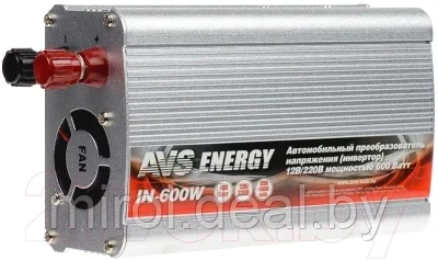 Автомобильный инвертор AVS IN-600W / 43112 - фото 2 - id-p210061517