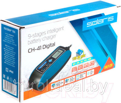 Зарядное устройство для аккумулятора Solaris CH-41 Digital - фото 5 - id-p210073472