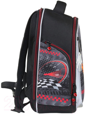Школьный рюкзак MagTaller Unni Racing Red / 40721-18 - фото 5 - id-p209197335