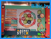 Детский магнитный конструктор Magnet Stick 36 деталей, детская развивающая игрушка шарики и палочки для детей